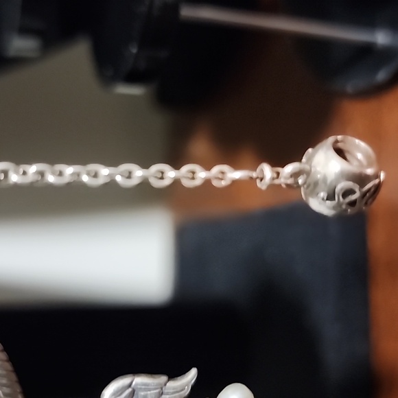 Pandora 925 Bracelet With Charms Authentic - Picture 5 of 8